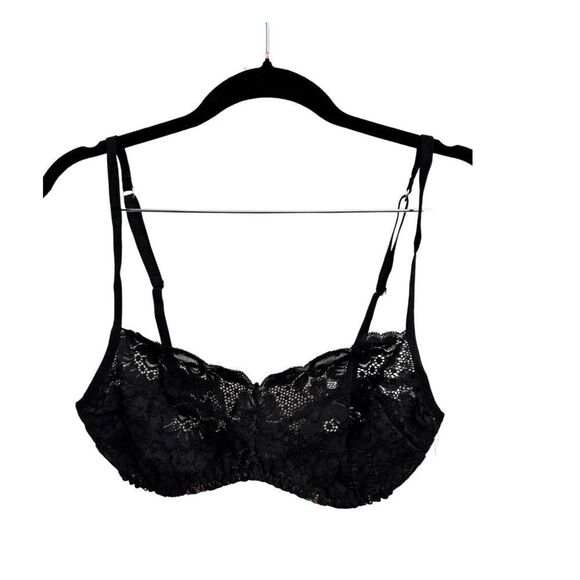 Free People HAH Hook Up Bra Black - Picture 2 of 6